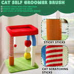 Cat Tree with Built-In Bed – Multi-Level Cat Condo with Sisal Scratching Posts
