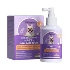No-Brushing Pet Oral Care Spray for Dogs & Cats – Fresh Breath & Dental Care