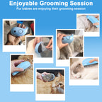 Steam Cat Brush for Shedding – Gentle Mist Deshedding & Massage Brush for Cats & Dogs