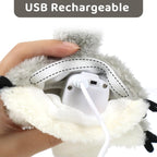 Flapping Squirrel Catnip Toy – Touch-Activated Interactive Cat Toy with Motion & Sound