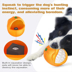 Tough Squeaky Dog Chew Toy – Durable Rubber Ball for Aggressive Chewers