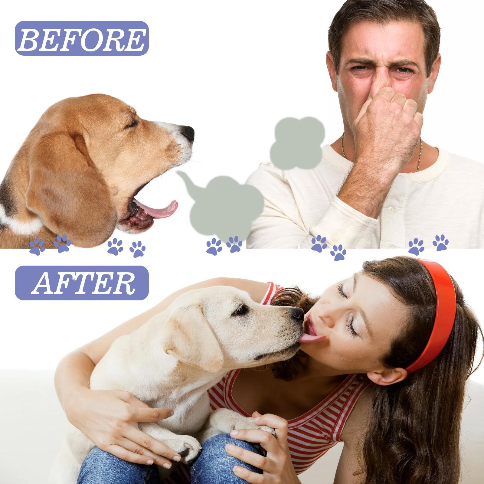 No-Brushing Pet Oral Care Spray for Dogs & Cats – Fresh Breath & Dental Care