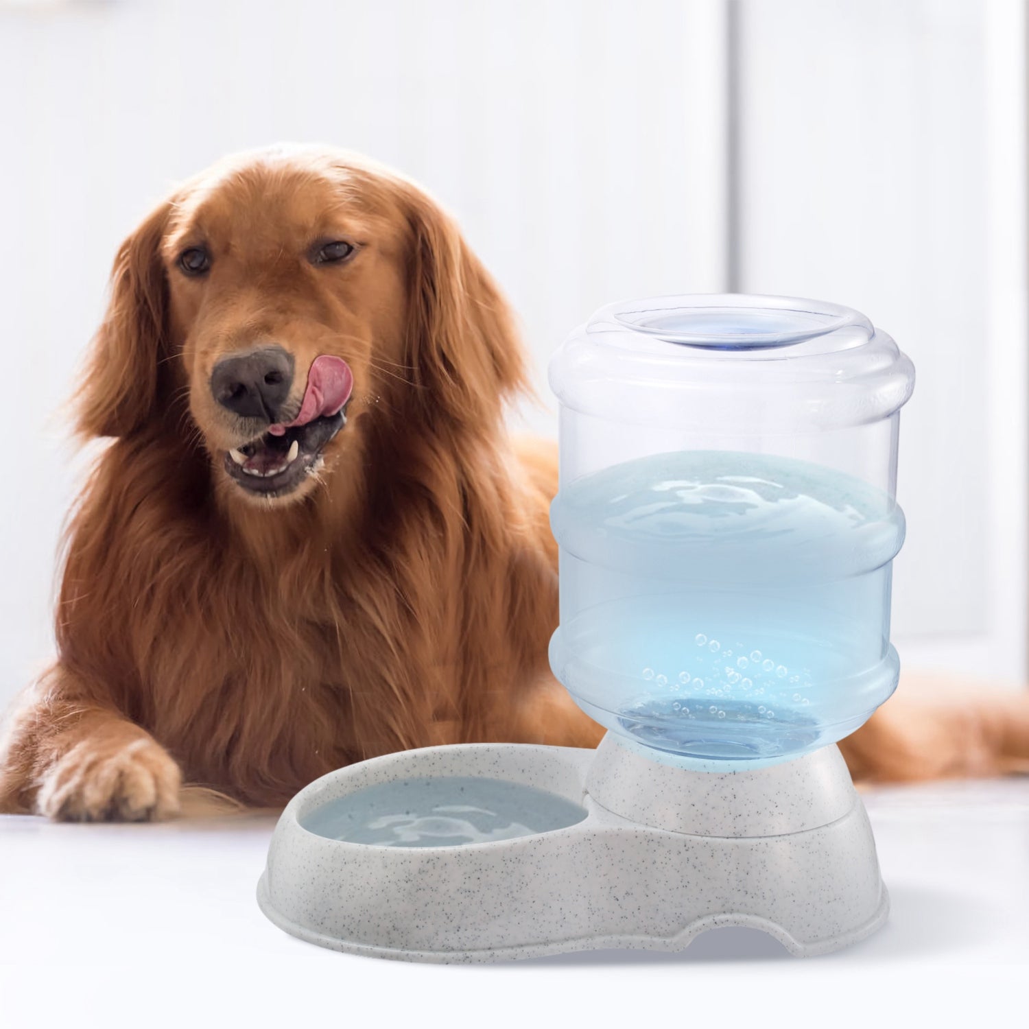 3.5L Automatic Pet Water Dispenser – Gravity-Fed Water Feeder for Dogs & Cats
