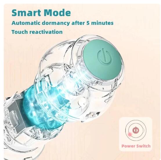 Interactive Rolling Cat Ball Toy – Smart Motion Chase Toy for Indoor Cats & Kittens