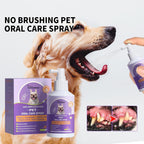 No-Brushing Pet Oral Care Spray for Dogs & Cats – Fresh Breath & Dental Care