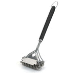 BBQ Grill Cleaning Brush with Stainless Steel Scraper – Heavy-Duty Barbecue Cleaner for Gas & Charcoal Grills